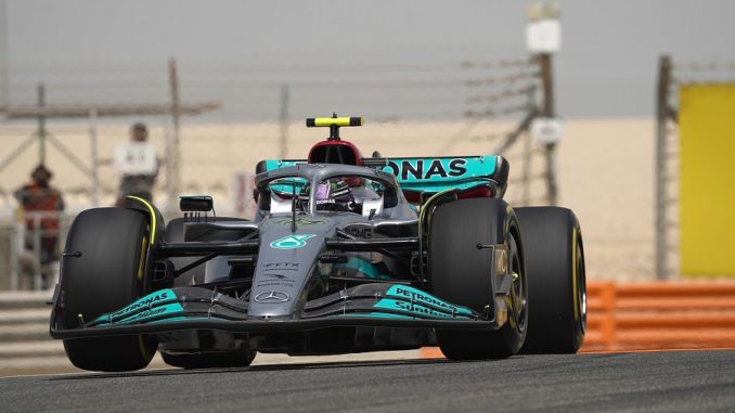 Coche de Mercedes de la Fórmula 1