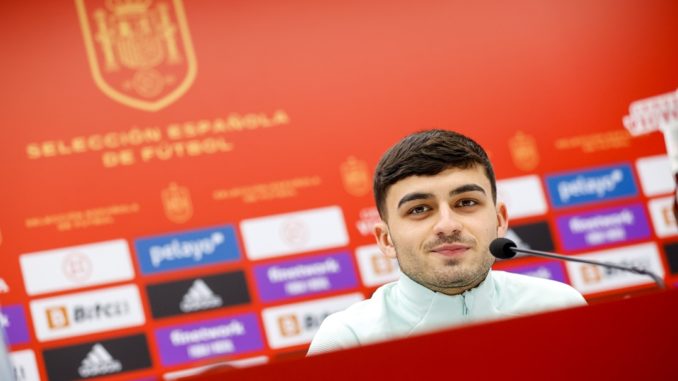 Rueda de prensa de la selección española