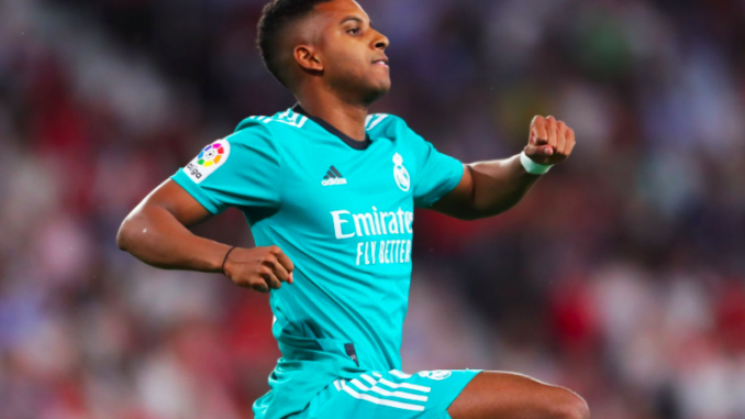Rodrygo, imagen de twitter @AdriRM33 Rodrygo, imagen de twitter @AdriRM33
