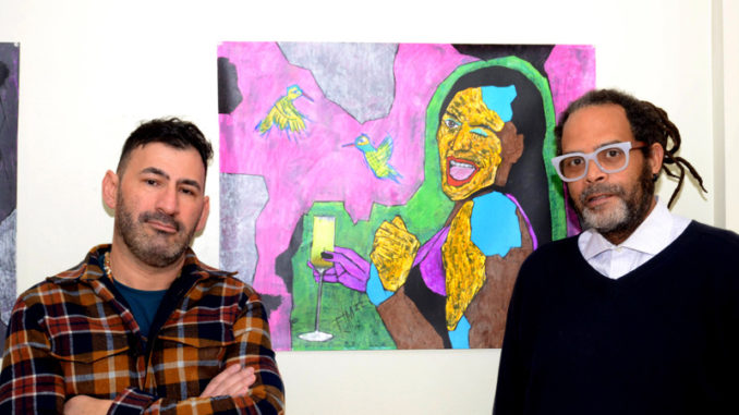 Pintor nicaragüense pone rostro en Nueva York a los demonios de su infancia