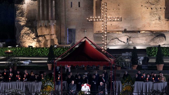 coliseo papa via crucis