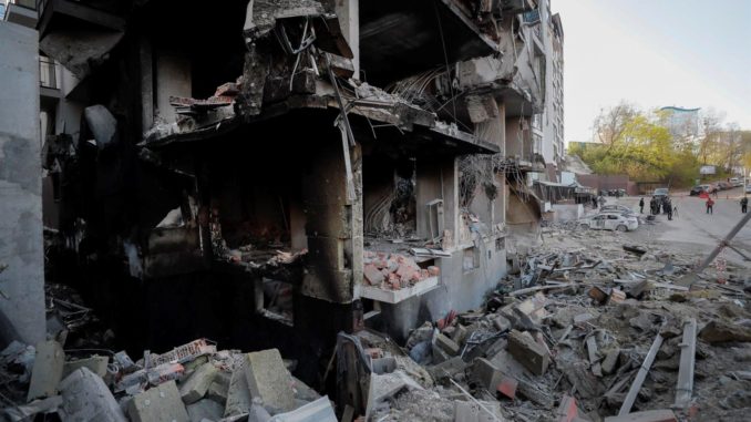destrozos en kiev