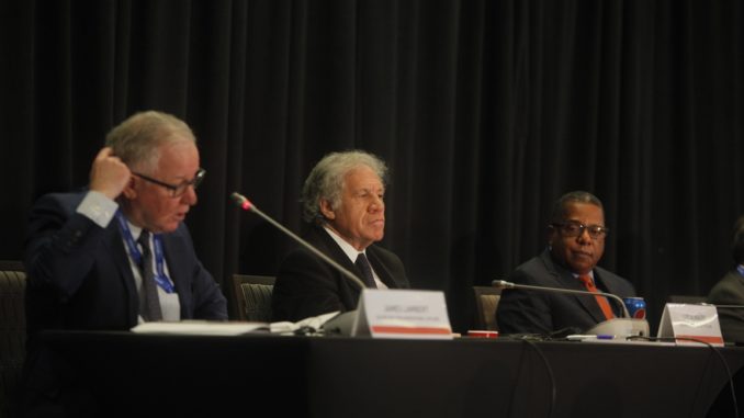 Almagro insta a acabar con "pobreza, discriminación y violencia" en América