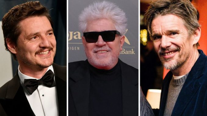 Ethan Hawke y Pedro Pascal