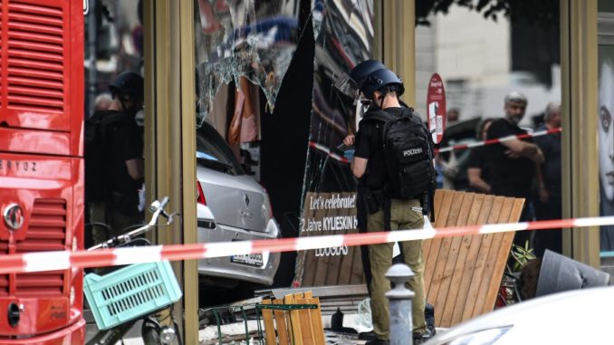 Atropello en el centro de Berlín
