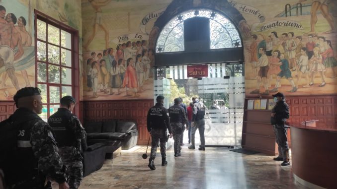 casa de la cultura allanada