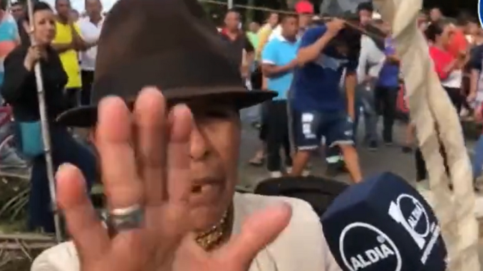 manifestante