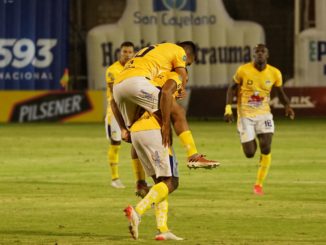 Ambato 25 de julio 2022 estadio Universidad IndoamÃ©rica Bellavista Macara se enfrenta al DelfÃ­n por la tercera fecha del campeonato nacional de futbol serie A de la Liga Pro Betcris.