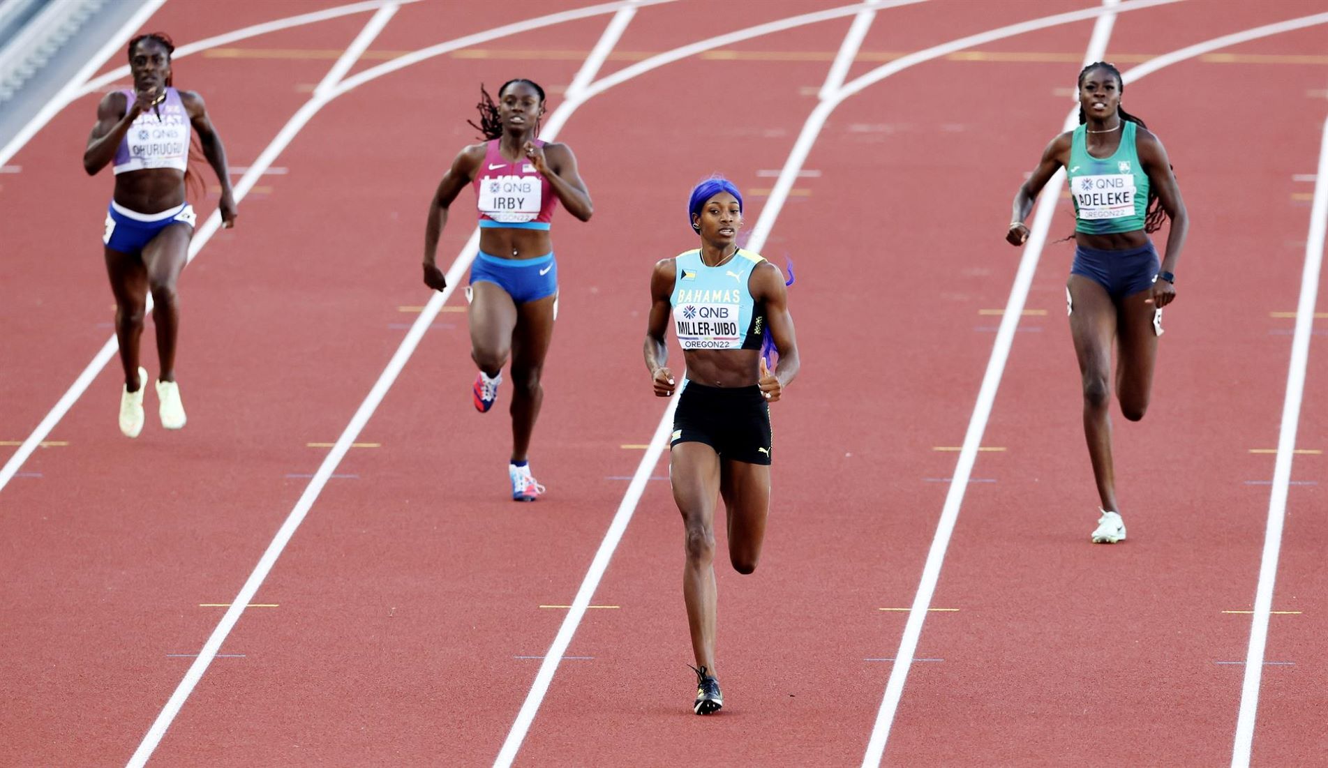 Miller-Uibo gana el gran duelo con Paulino en 400 m