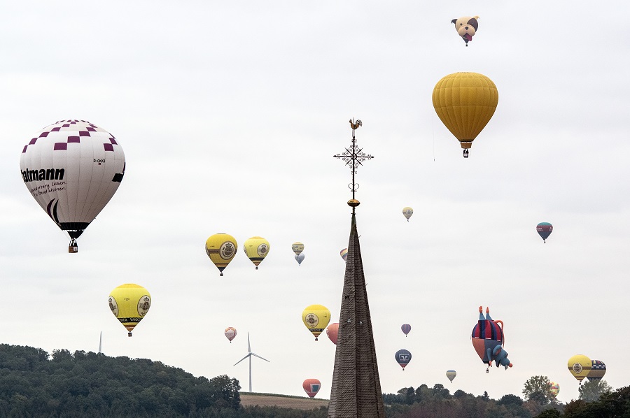 Cancelan en Alemania festival de globos por escasez de gas