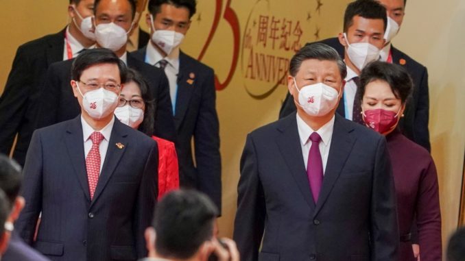 25th anniversary of Hong Kong's 1997 handover