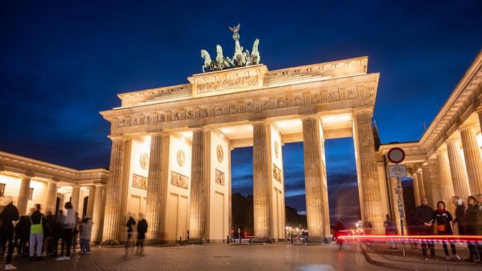 La Puerta de Brandeburgo en Berlín