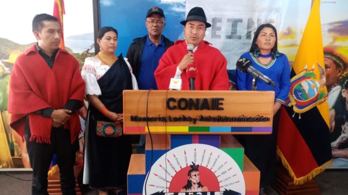 conaie niega