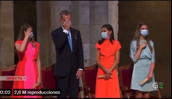 letizia conmociona