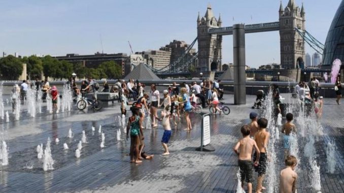 reino unido calor