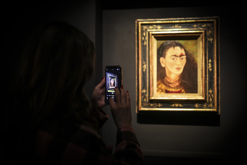 Tras alcanzar récord, «Diego y yo», de Frida Kahlo, es furor en Buenos Aires