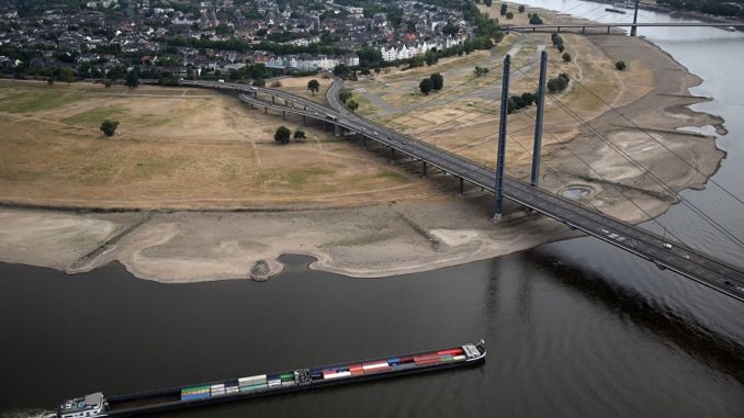 Vuelve a bajar el nivel del río Rin en Alemania