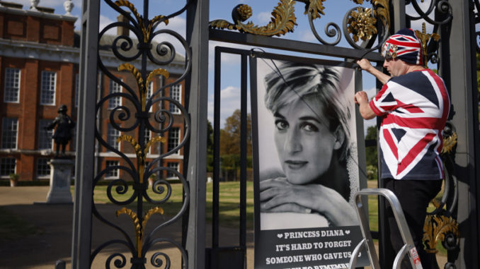 25 aniversario de la muerte de Diana, Princesa de Gales
