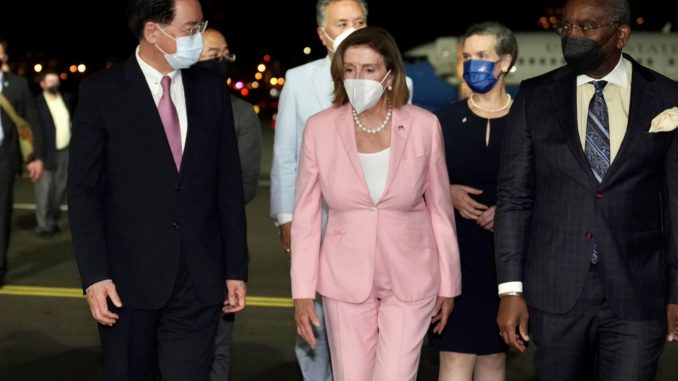 nancy pelosi taiwan