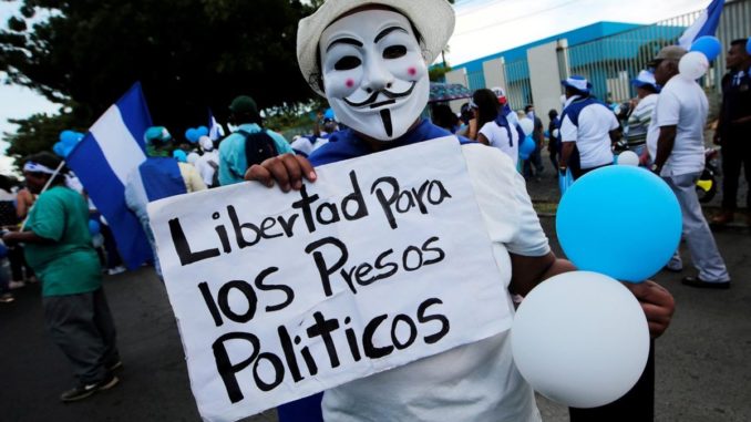presos politicoso nicaragua