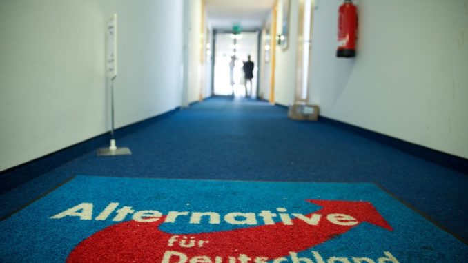 Fiscalía alemana registra oficinas de partido ultraderechista AfD