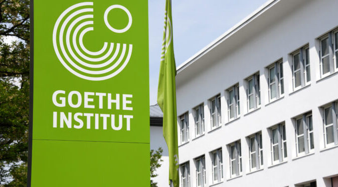 Munich, Bavaria / Germany - May 19, 2018: Goethe Institute headq