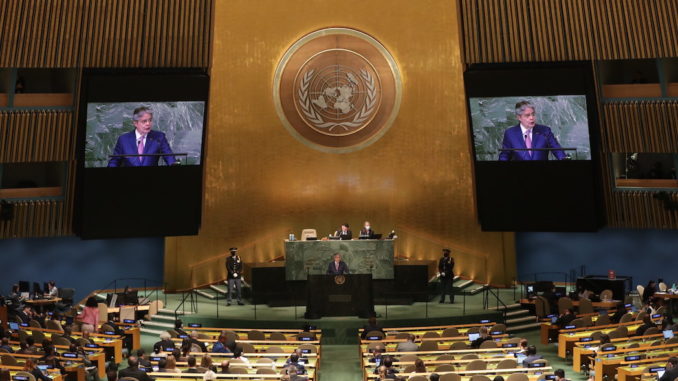 lasso en la onu