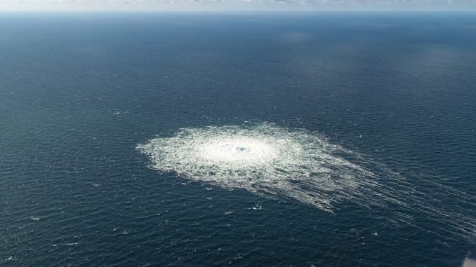 Fuga en gasoducto Nord Stream 2