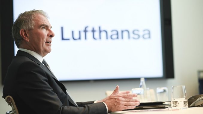 Carsten Spohr, presidente de Lufthansa