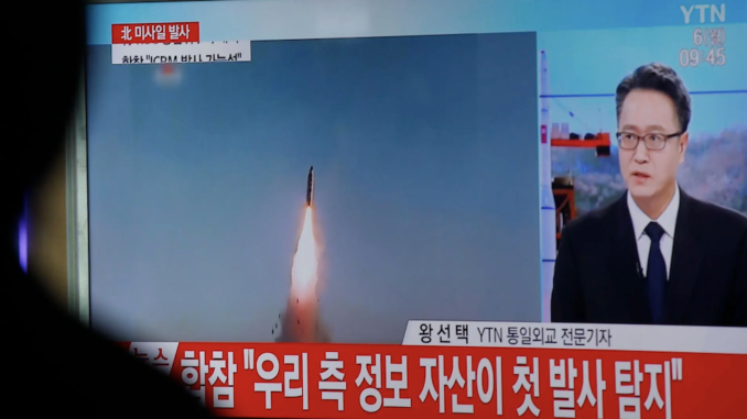 corea del norte misil