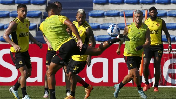 flamengo entrenando