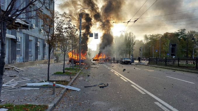 kiev bombardeada
