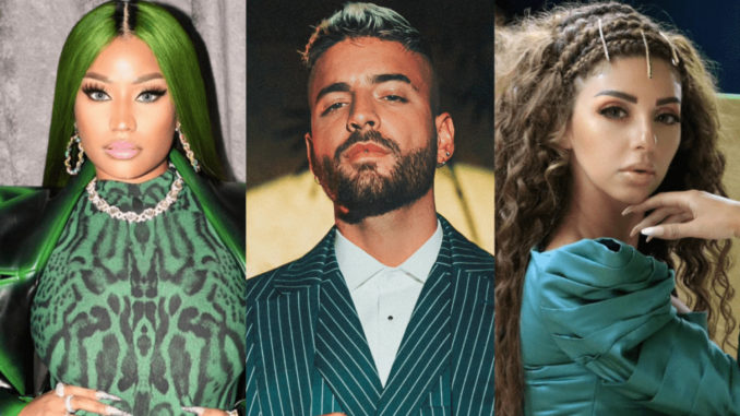 Nicki-Minaj-Maluma-y-Myriam-Fares-1024x616-1