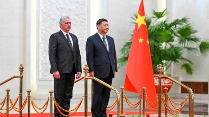 diaz canel xi jinping