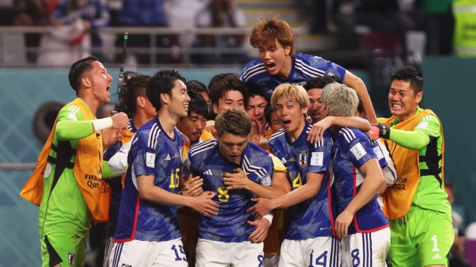 FIFA World Cup 2022 - Group E Germany vs Japan