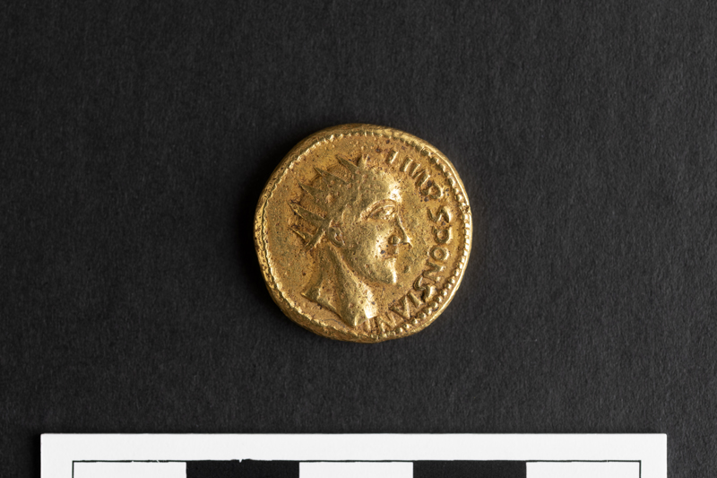 Cuatro monedas de oro revelan al emperador perdido Esponsiano