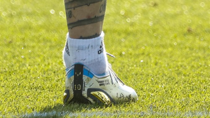 tobillo de messi