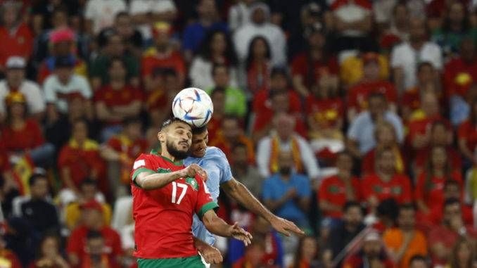 Mundial de Fútbol 2022: Marruecos - España