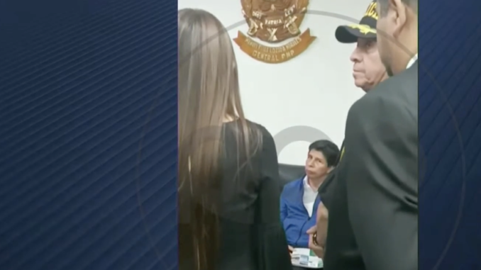 PEDRO CASTILLO DETENIDO