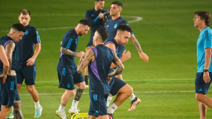 argentina entrena