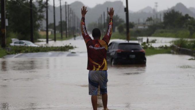 huracan Fiona Pto Rico Foto difundadia por el Diario Ecuador