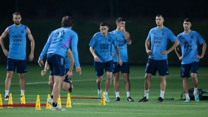 argentina entrena