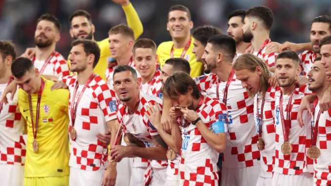 modric celebrando