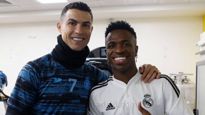 Cristiano visita compañeros enero 2023