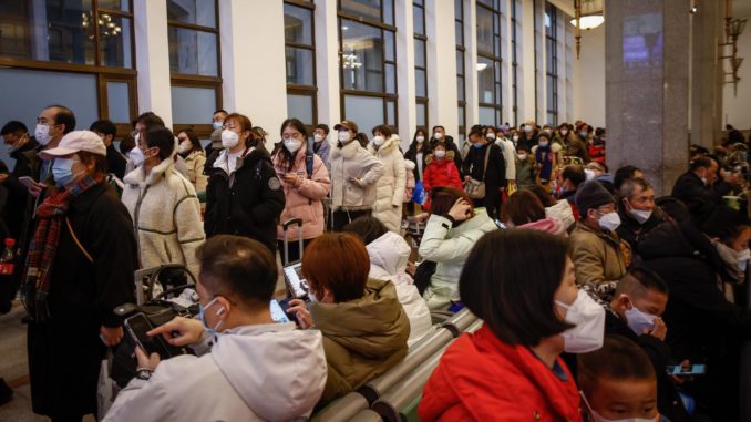 Chinese epidemiologist warns cases to surge in rural China over the Lunar New Year