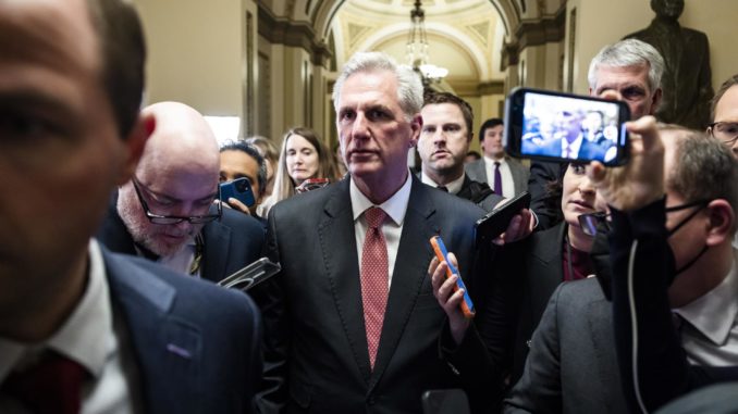 McCarthy vies for Speaker of the House