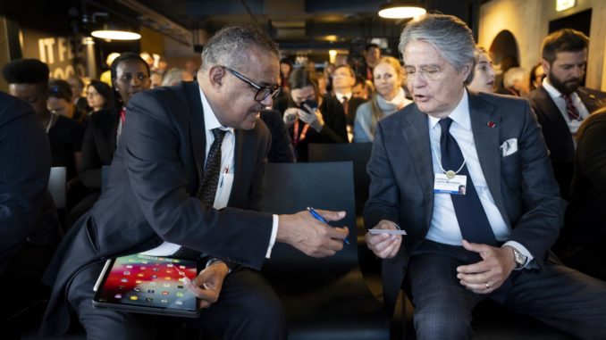 53rd annual meeting of World Economic Forum, in Davos