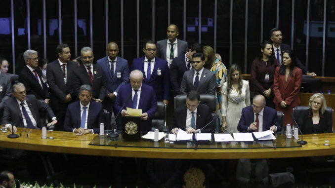 Posesión presidencial Luiz Inacio Lula da Silva en BrasÌlia