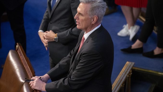 McCarthy vies for Speaker of the House