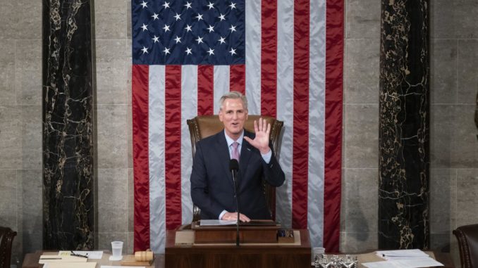 McCarthy elected US House Speaker on 15th vote